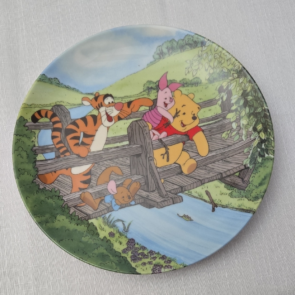 Winnie The Pooh Piglet Roo And Tigger Bradford Exchange Plate #12